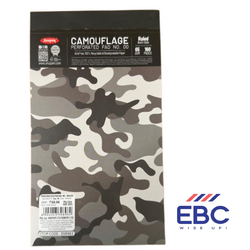  Anupam Camouflage Perforated Pad 11×19 CM 80 Pages Ruled 
